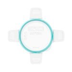 Kitchen Galaxy Small Round Plastic Lid with Teal Seal