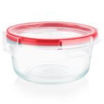 Kitchen Galaxy 4-cup Round Glass Storage