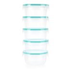 Kitchen Galaxy 10pc Set Round Meal Prep