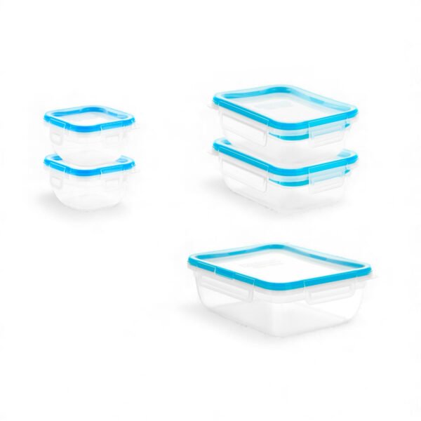 Kitchen Galaxy 10-piece Set Plastic Containers with Lids