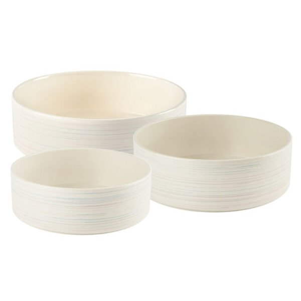 Kitchen Galaxy 3-Piece Round Ceramic Bakeware Set