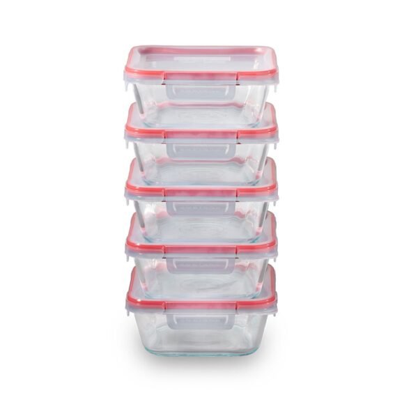 Kitchen Galaxy 10-piece Meal Prep Glass Storage Set