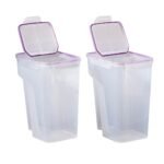 Kitchen Galaxy Airtight 22.8-cup Plastic Food Storage Container, 2-pack