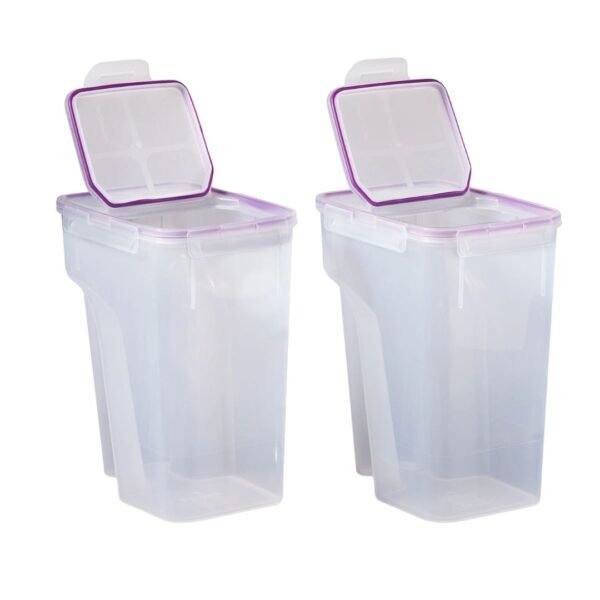 Kitchen Galaxy Airtight 22.8-cup Plastic Food Storage Container, 2-pack