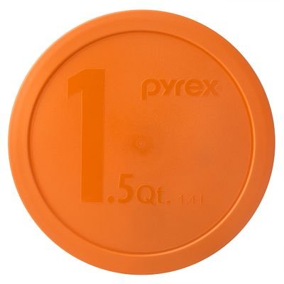 py_1.5qt_mixing_bowl_orange_pc_1113833.jpg Kitchen Galaxy Orange Plastic Lid for 1.5-quart Mixing Bowl - Image 1