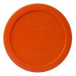 Kitchen Galaxy Orange Lid for 4-cup Glass Food Storage Container