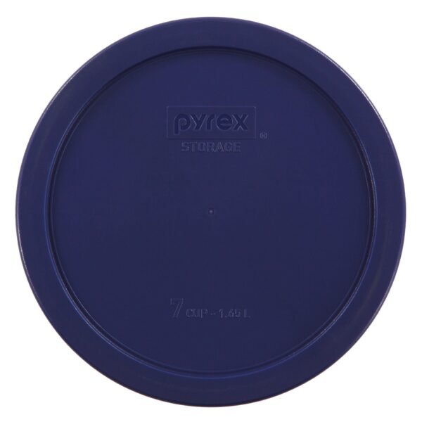 Kitchen Galaxy Blue Lid for 6 & 7-cup Glass Food Storage Containers