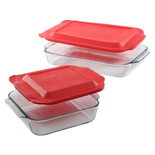 Kitchen Galaxy Basics 4-piece Glass Bakeware Set