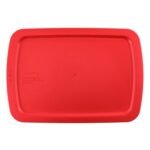 Kitchen Galaxy Red Lid for 3-quart Rectangular Glass Baking Dish