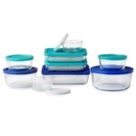 Kitchen Galaxy 18-piece Glass Storage Set