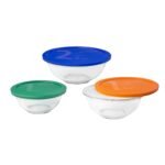 Kitchen Galaxy 6-piece Mixing Bowl Set with Assorted Lids